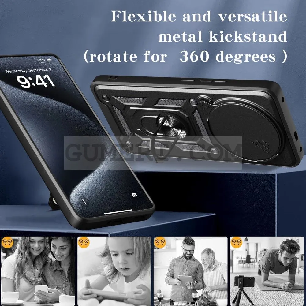 Хибриден Кейс с Капак и Ринг за Huawei Honor Magic7 Lite